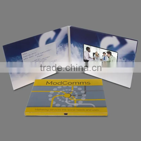 5 Inch TFT LCD Invitation Lcd Video Greeting Card photo-5