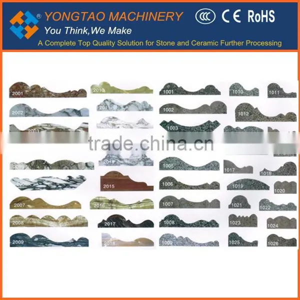 Stone Border Tile Machine Stone Edge Profile for Border photo-5