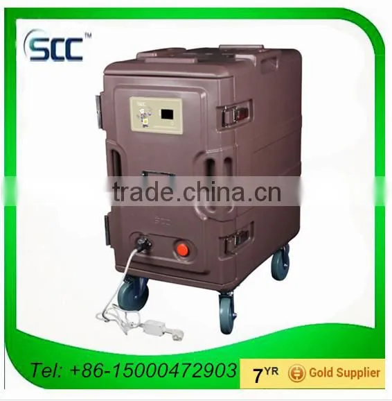 116L Hotel Calefaction Food Container, Multifunctional Food Container With Wheels Keeping Food Hot photo-2