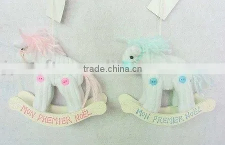 Baby Christmas Pony Ornament