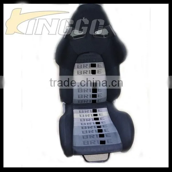 Black Carbon Fiber Universal Safty Seat For Racing Car photo-2