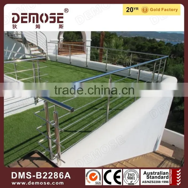 Decorative Garden Fencing Stainless Steel Railing Systems
