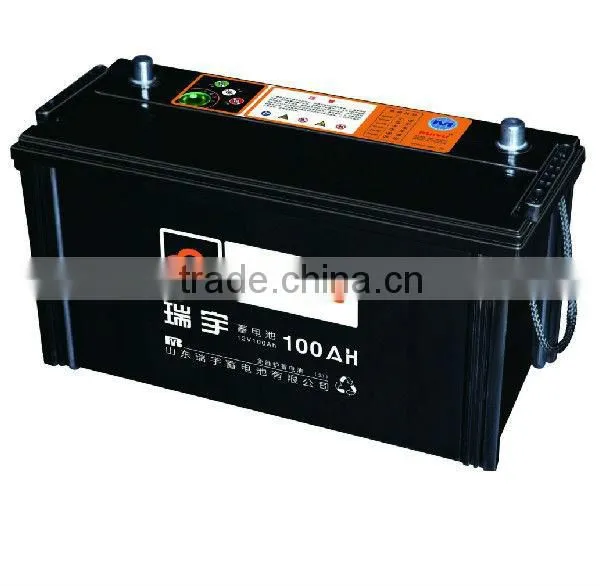 12 Volt Lead Acid 100Ah Tractor Battery for Automotive Starter