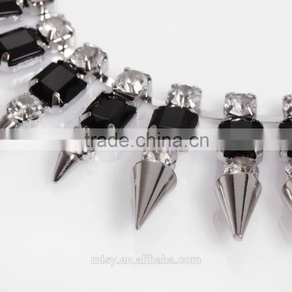 Wholesale Fancy Wearable Jewelry Body Chain for Clothing Brightness F1-80038 photo-4