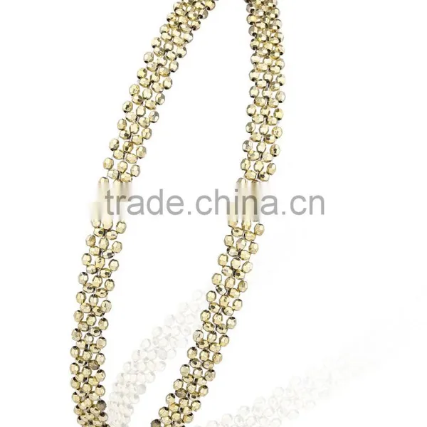 Girl Gorgeous Retro Beads Crystal Rhinestone Headband Hair Band Hot photo-4