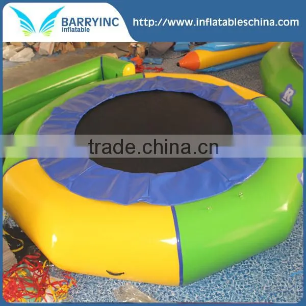 Summer Water Park Water Toys Equipment Air Bouncer Inflatable Trampoline for Sale photo-2