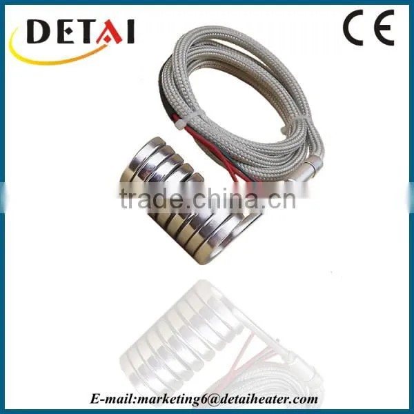 Spring Coil Heater Hot Runner Heater With Stailess Steel Flexible Cable