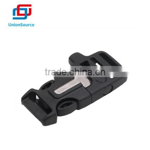 Release Buckle Escaper For Paracord Bracelet With Whistle and Flint photo-2