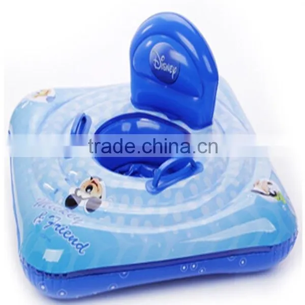 Baby Inflatable Cnopy Pool Seat 2016 Newe Disny Products Swimming Ring