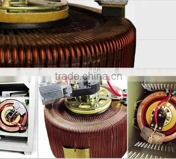 2016 New Type SVC TND Single Phase Home Servo Motor Automatic Winging 220V AC Voltage Stabilizer Regulator Made in Jingkesai photo-5
