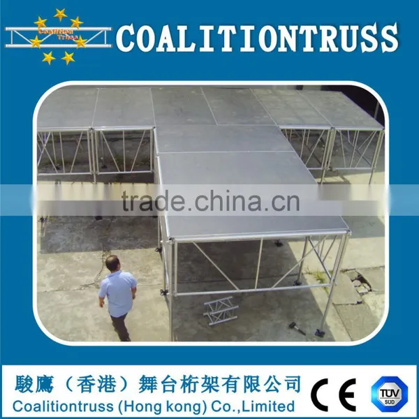 Acrylic Wedding Stage / Acrylic Platform Stage / Swimming Pool Glass Stage photo-3