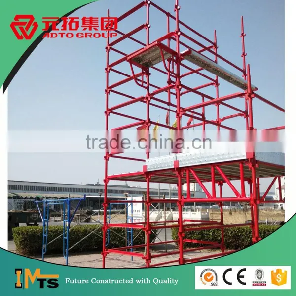 China Supplier Painted Kwik Stage Scaffolding Modular System photo-6