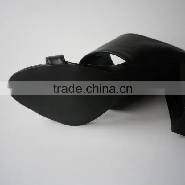 2016 Latest Lady's High Heel Leather Sandal Dress Shoes photo-6