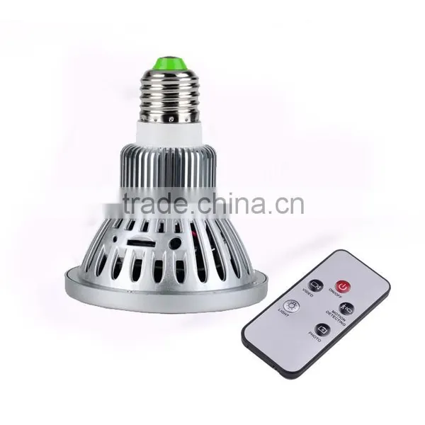 1280x720P HD Motion Detection DVR Bulb Lighting Camera Wifi Camera for Iphone & Android photo-2