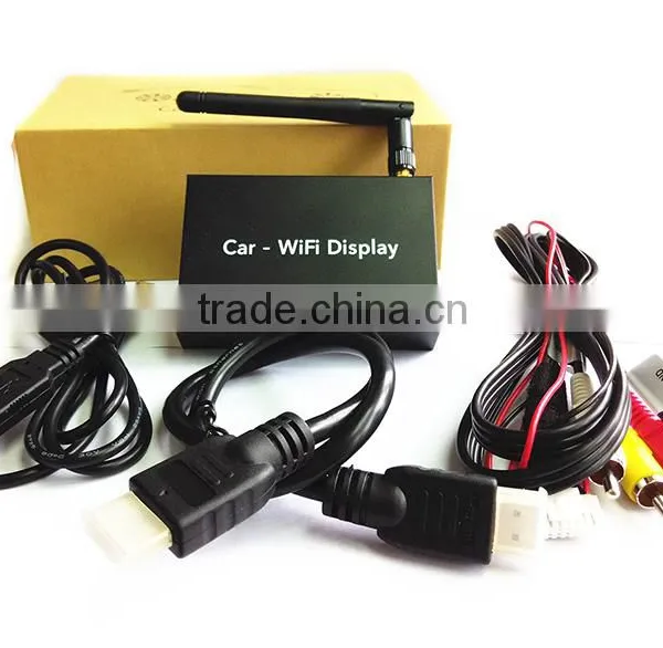 High Quality Wifi Display for Navigator Use Wireless Screen Mirroring Phone's Content to Car DVD Support Android IOS 9 Airplay photo-5
