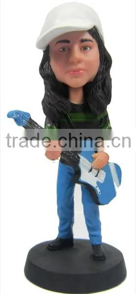 Customize Design Guita Bobble Head
