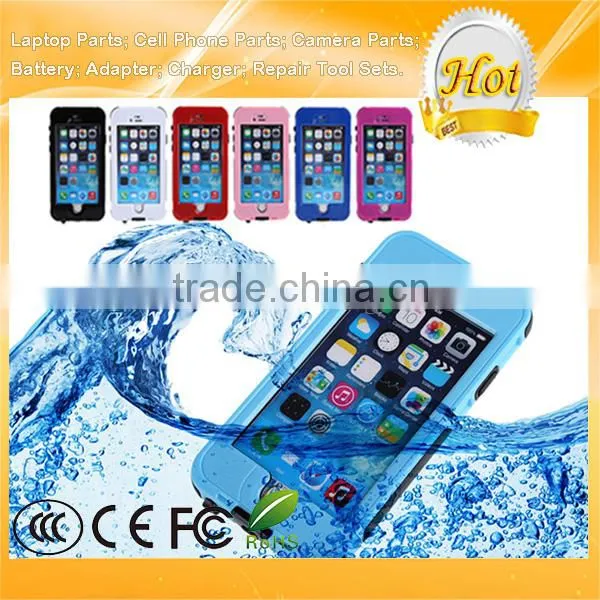 Red for IPhone 6 Waterproof Case Cover Fingerprint Touch ID 9 Colors for Your Choose photo-6