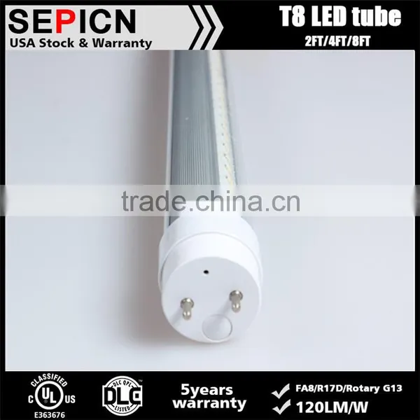 4.tube 130vac 1200mm Zhuhai Led Tube Light ul Dlc for US Market photo-3