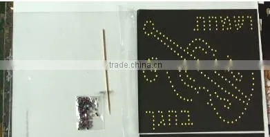 Colour Heart Acrylic Sticker Self Adhesive Jewel Art photo-4