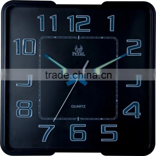 Pearl Round Quiet Sweep Wall Clock PW284 photo-3