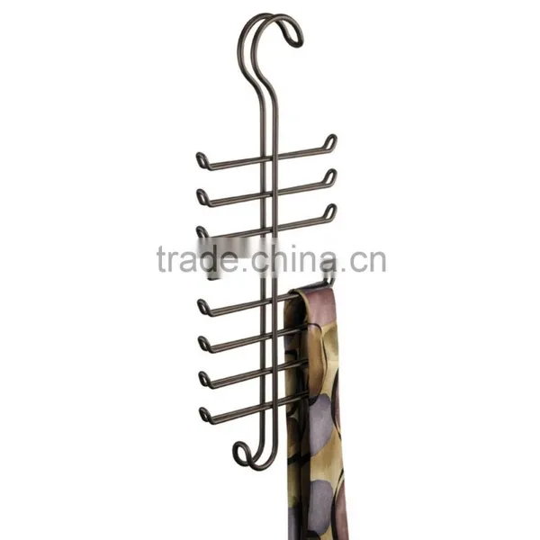 Satin Steel Vertical Tie and Belt Rack/Holder/Hanger photo-5