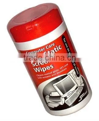 100pc/canister LCD Cleaner Screen Wipe Cleaner photo-5