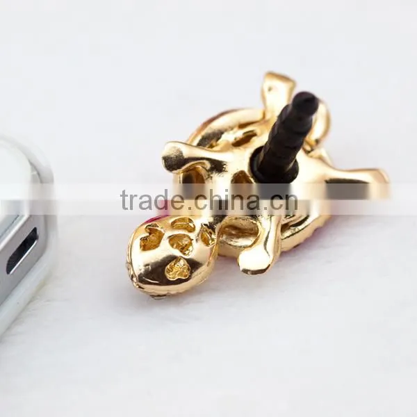 Rhinestone Dust Plug Luxurious Crown Earphone Dust,promotion Gift A118 photo-3