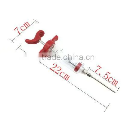 Good Design BBQ Marinade Sauce Injector Turkey Needle Seasoning Syringe photo-3