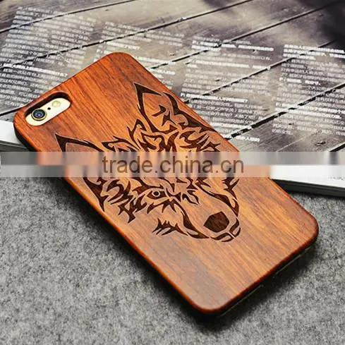 Custom for IPhone Case Engraving PC Real Rose Wood for IPhone Case Wholesale for IPhone 6 s Case photo-6