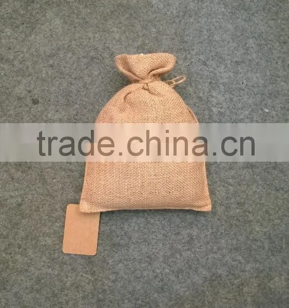 Natural Drawstring Jute Bag For Coffee/maize /rice photo-2