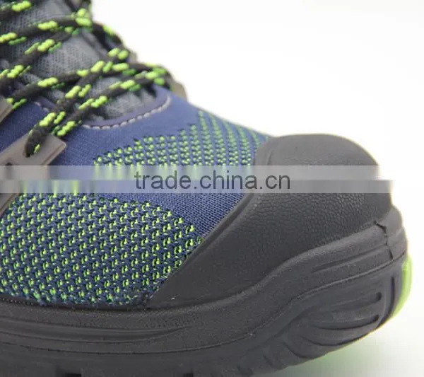 Rubber Outsole Flyknit Safety Shoes Composite Toe photo-6