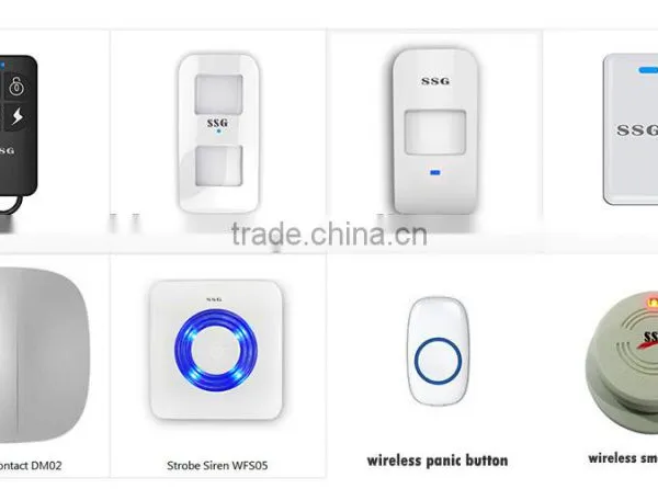 Remote Control by App Smart Alarm System Burglar Alarm System Pir Motion Sensor Home Security Alarm System photo-2