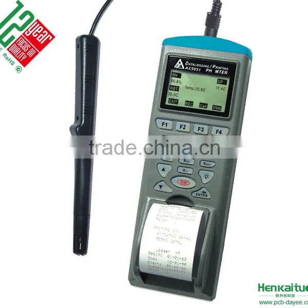 AZ9851 Portable RS232 Digital Humidity Temperature Data Logger Relative Humidity Meter Hygrometer Logger With Printer photo-5