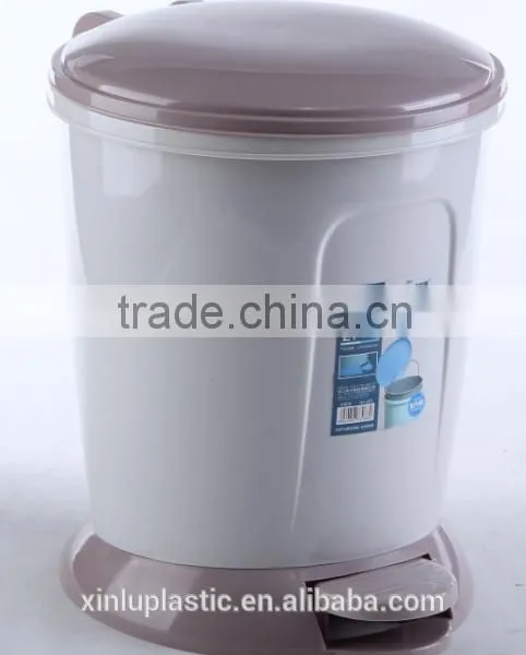 Hot Sale Office Use Trashcan Plastic Pedal Trashcan photo-3