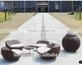 Outdoor/patio Rattan Sofa Set
