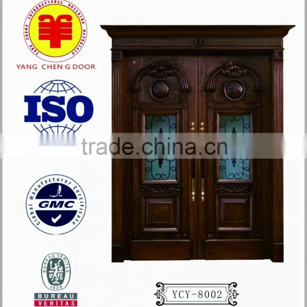 Wooden Main Entrance Door Design , Best Wood Carving Door Design for Villa & House Entry