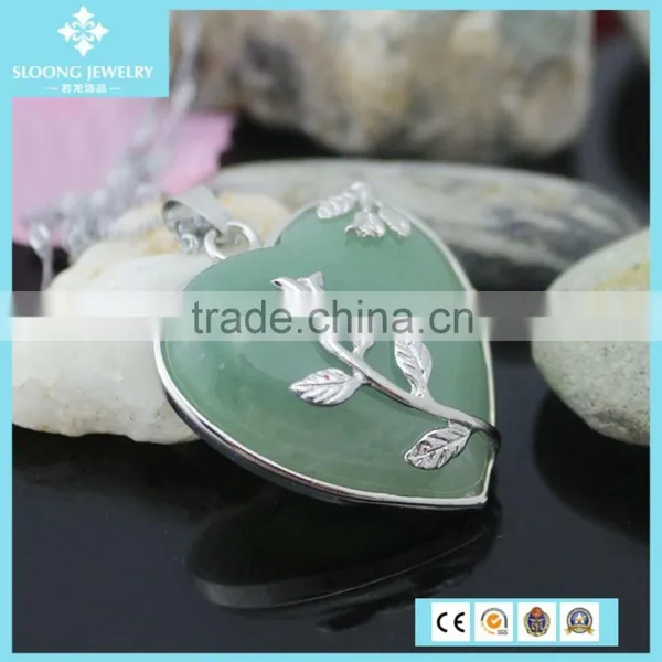 2015 Lucky Charm Love Sahped Pendant Necklace Jewelry Wholesale photo-6