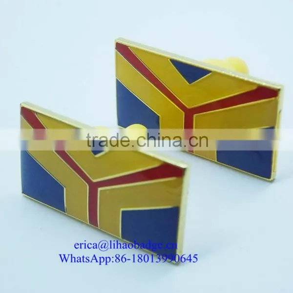 Custom Cheap Soft Enamel Metal Security Badges Lapel Pin No Minimum photo-4