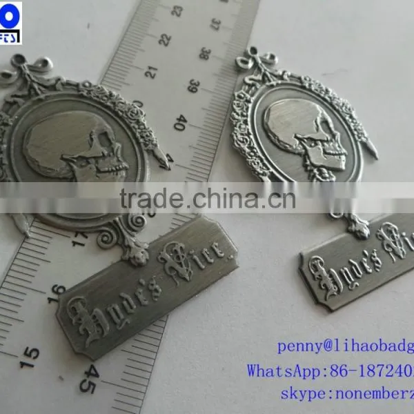 Cheap Bulk Custom Etched Logo Metal Label for Furniture photo-2