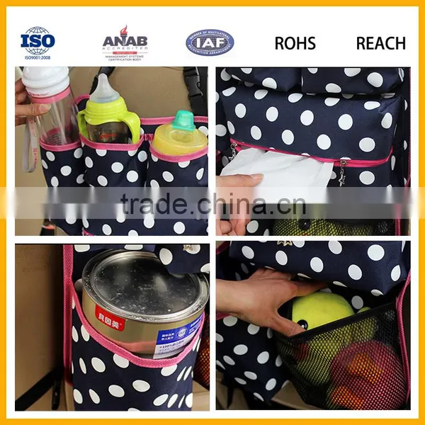 Magzine Storage Bag Hanging Bag Organizer Multi Pocket Car Tidy Tissue Box photo-4