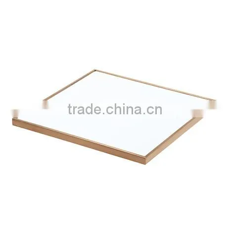 2016 Hot Sale Modern Furniture Custom Cut Carrara Marble Inlay Table Top Dining Table photo-4