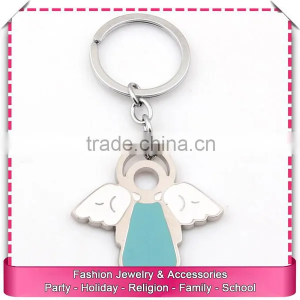 Lovely Keychains Custom Metal, Hot Sale Angel Keychain photo-3