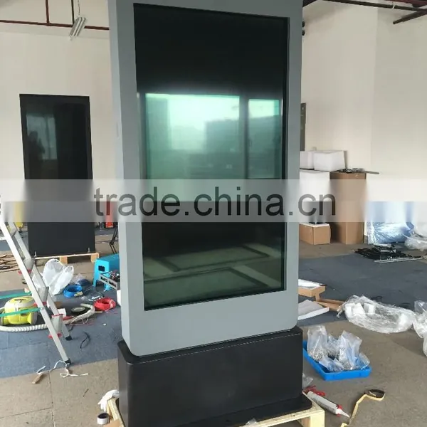 65 Inch High Brightness Outdoor Advertising Digital Signage Player Lcd Display With Air Conditioner Back Side photo-4