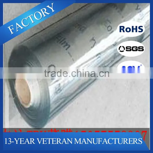 TPU polyether film with high elasticity