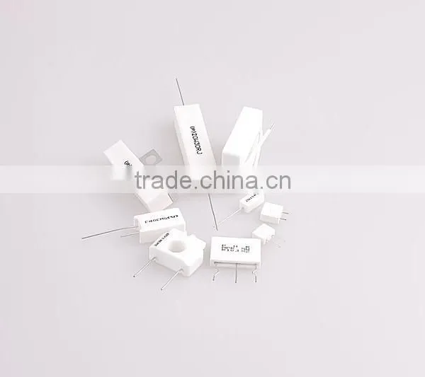 Hot Sale SQH Type 5w 1K Ceramic Core Resistance Wire Fiberglass Cement Resistor photo-5