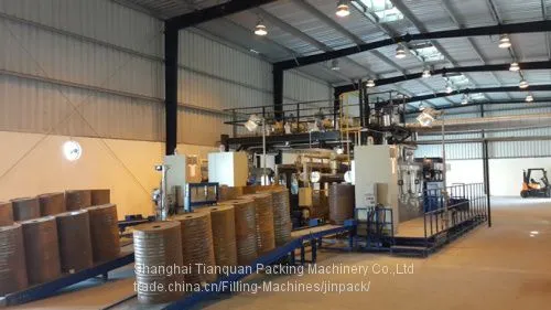 Asphalt Drum Filling Machine