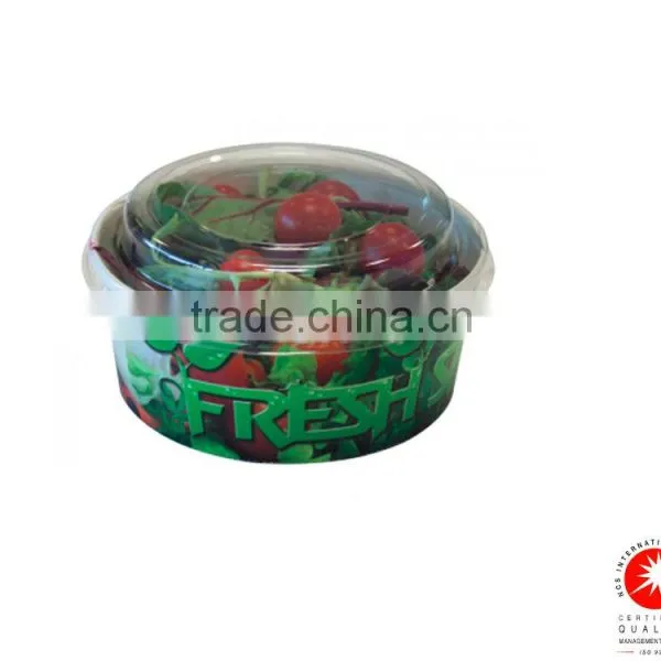 Salad Bowl / Paper Salad Bowl 500cc -750cc With Lids photo-3