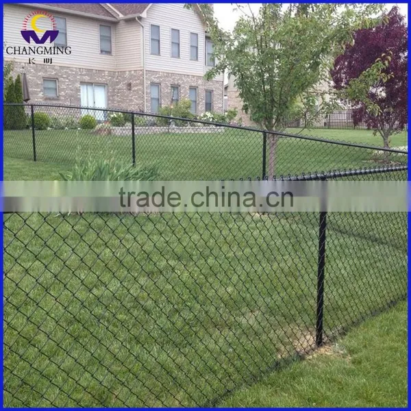 Shopping Websites Diamond Pattern Green Pvc Coated Chain Link Fence for Playground photo-6