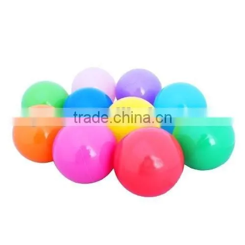 Blue and White 60mm Plastic Pit Balls photo-3