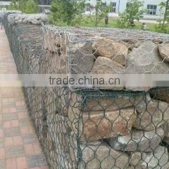 Stone Cage Wall / Stone Gabion Cage